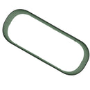 Outsunny Galvanised Raised Garden Bed Planter Box with Safety Edging, Green