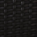 Outsunny Rattan Dining Chair Set - Dark Coffee