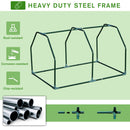 Outsunny 99x71x60cm Mini PVC Cover Steel Frame Greenhouse