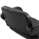 HOMCOM Adjustable Height Barstool Steel Pole PU Leather Bistro Home Kitchen