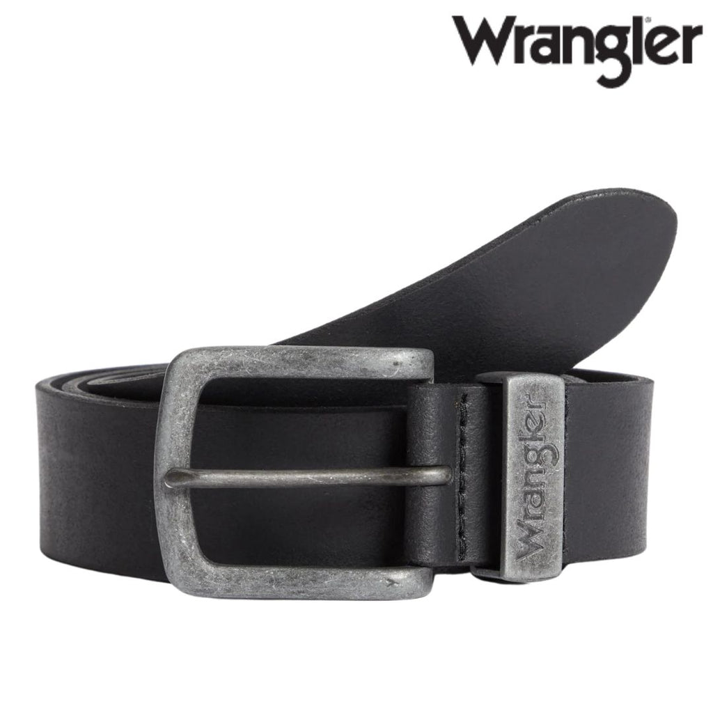 Metal Loop Leather Belt