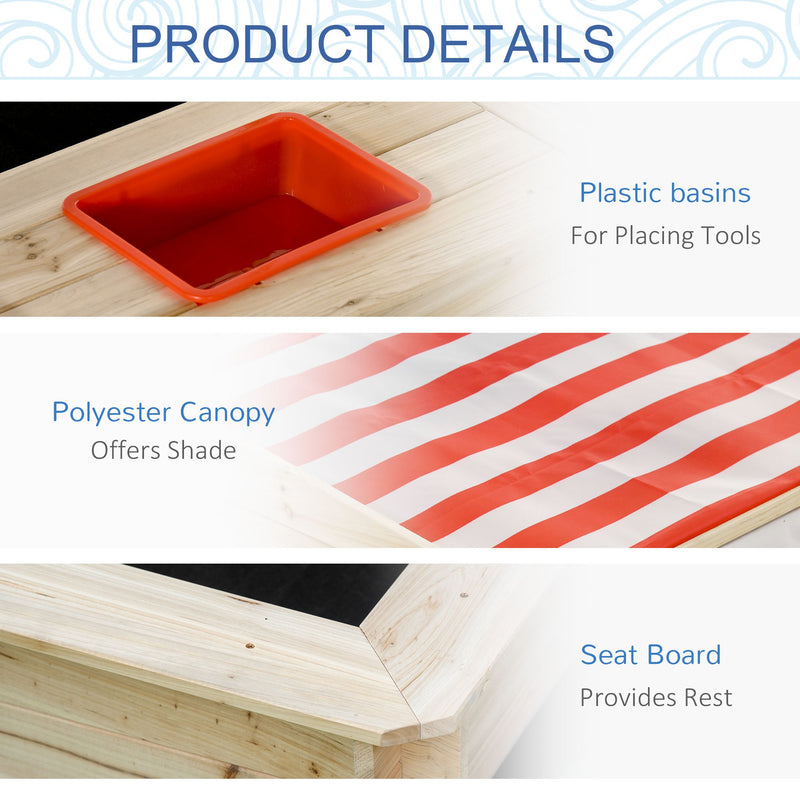 Outsunny Kids Sandbox