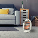 Warmlite 800W Folding Quartz Heater - White