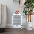 Warmlite 800W Folding Quartz Heater - White