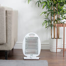 Warmlite 800W Folding Quartz Heater - White