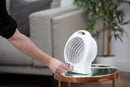 Warmlite 2000W Upright Fan Heater - White