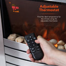 Warmlite Chester Fireplace Suite 2kw - Oak Effect