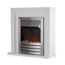 Warmlite Chester Fireplace Suite 2kw - White