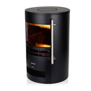 Warmlite Elmswell Round Contemporary Flame Effect Stove 2KW