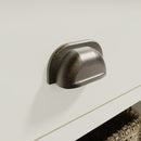 Hatton Antique White  Storage Unit 1 Drawer 1 Basket 35 x 35 x 50 cm