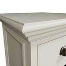 Hatton Antique White  Storage Unit 1 Drawer 1 Basket 35 x 35 x 50 cm