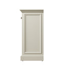 Hatton Antique White  Storage Unit 2 Drawer 4 Basket 60 x 35 x 75 cm