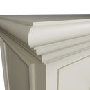 Hatton Antique White  Storage Unit 3 Drawer 6 Basket 85 x 35 x 75 cm