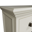 Hatton Antique White  Storage Unit 4 Drawer 8 Basket 110 x 35 x 75 cm