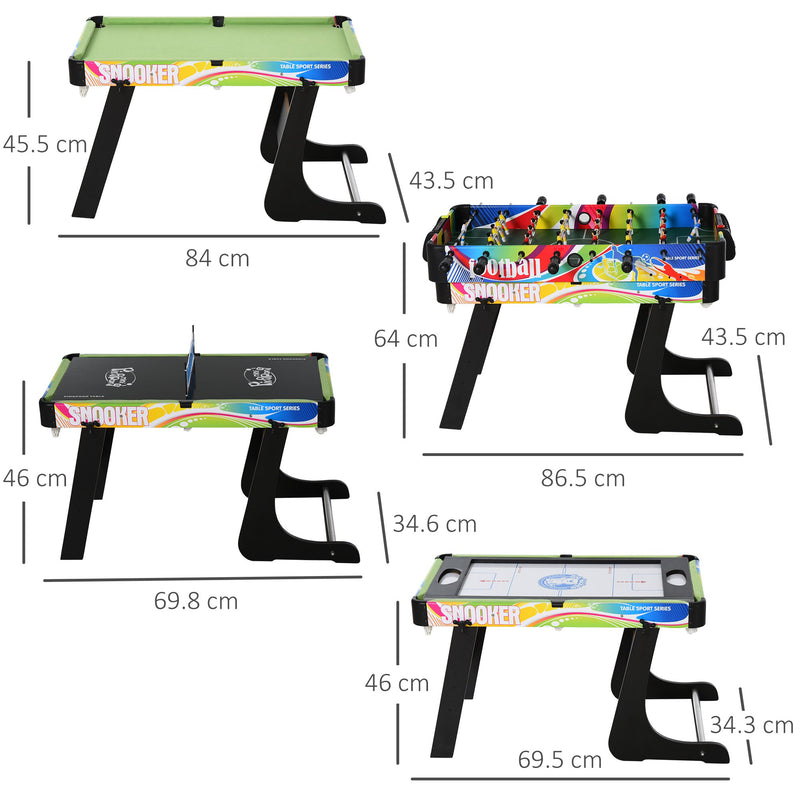 HOMCOM Multi-Gaming Ball Table