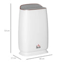 HOMCOM Air Purifiers - White