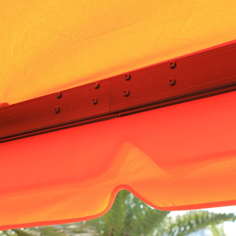 Outsunny Garden Gazebo - Orange