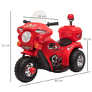 Kids Electric Ride On Motorcycle Bike 6v - Red