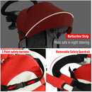 Baby Tricycle Stroller with Handle- Red