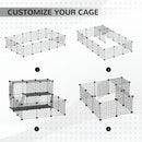 Pawhut Two Door Small Animal Cage
