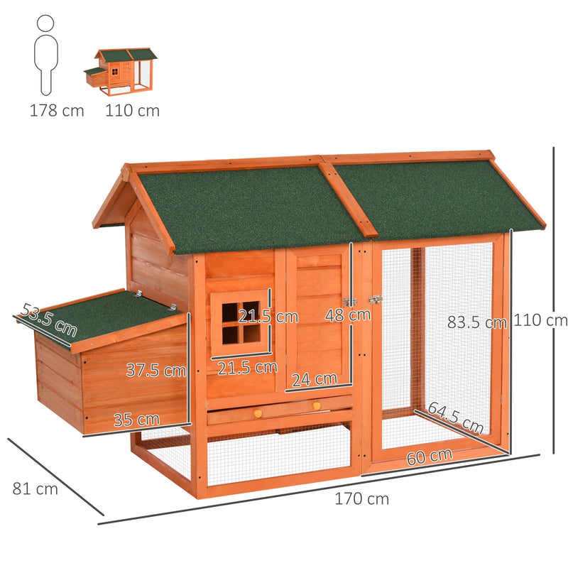 PawHut Chicken Coop