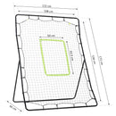 Large Training Baseball Rebounder Net