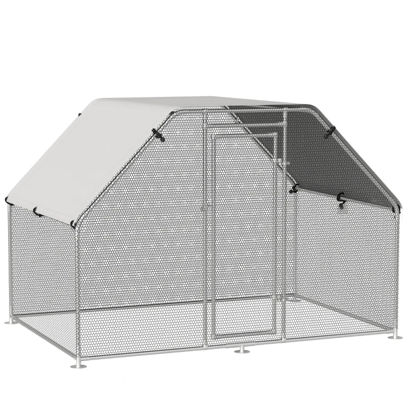 PawHut Walk-In Chicken Coop 280W x 190D x 195H cm