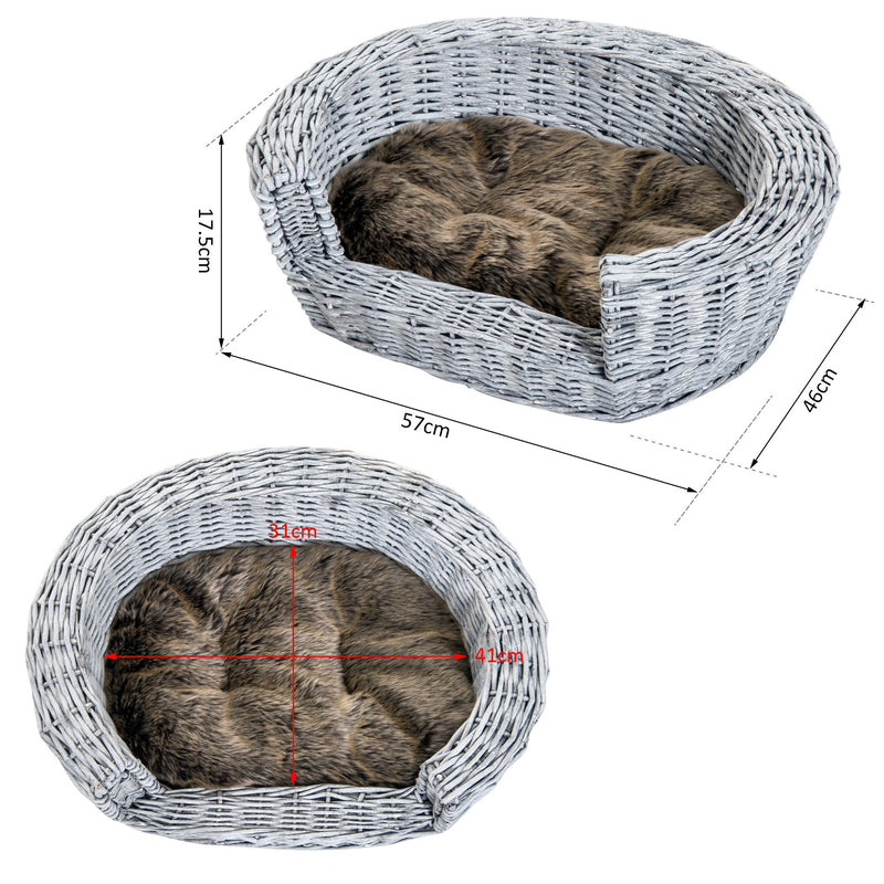 Rattan Pet Bed