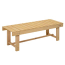 Outsunny-2 Seater Wooden Garden Bench