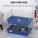 Pawhut Two Tier Small Animal Cage