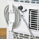 HOMCOM Mobile Air Conditioner Portable AC Unit - White