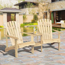 Outsunny Adirondack Chairs -  Natural