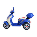 Electric Ride on Toy Tricycle Car - Blue