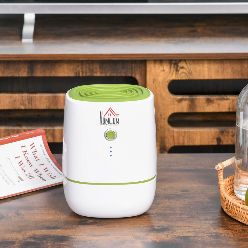HOMCOM Portable De Humidifier 500ml - White