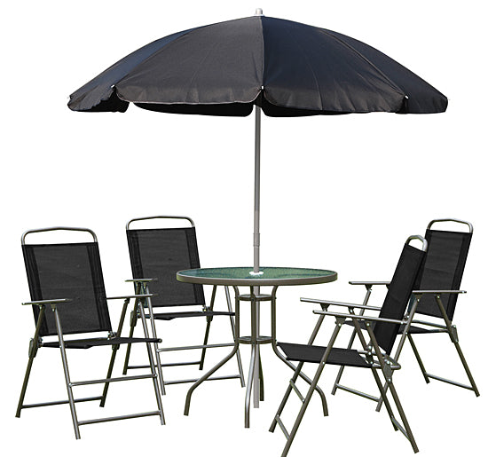 Outsunny 6 Piece Patio Dining Set