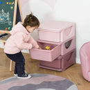 Kids Storage Boxes - Pink