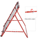 Red Baseball Rebounder Net