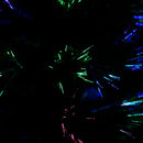 HOMCOM Christmas Fibre Optic Tree 5' with Blue Star