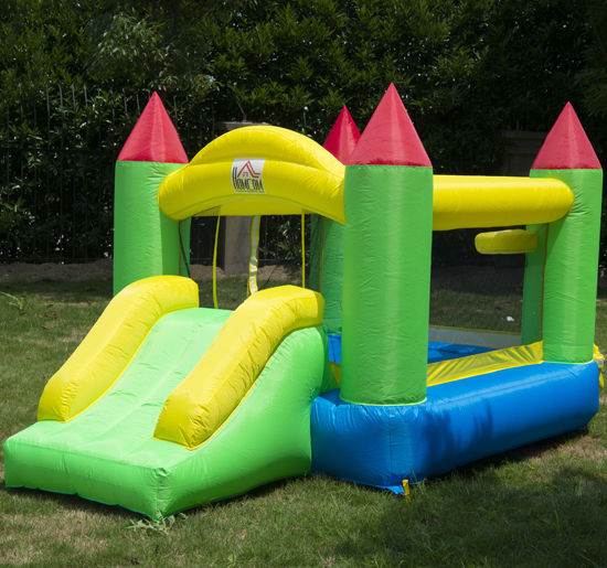 HOMCOM Bouncy Castle - Multi Colour