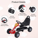 Kids Ride on Pedal Go Kart - Red