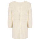 Amara Reya Pagent Tape Yarn Jumper - Beige