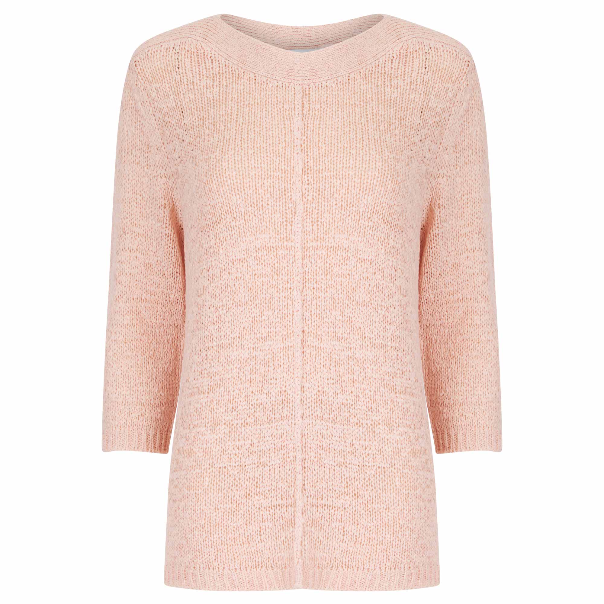 Amara Reya Pagent Tape Yarn Jumper - Rose