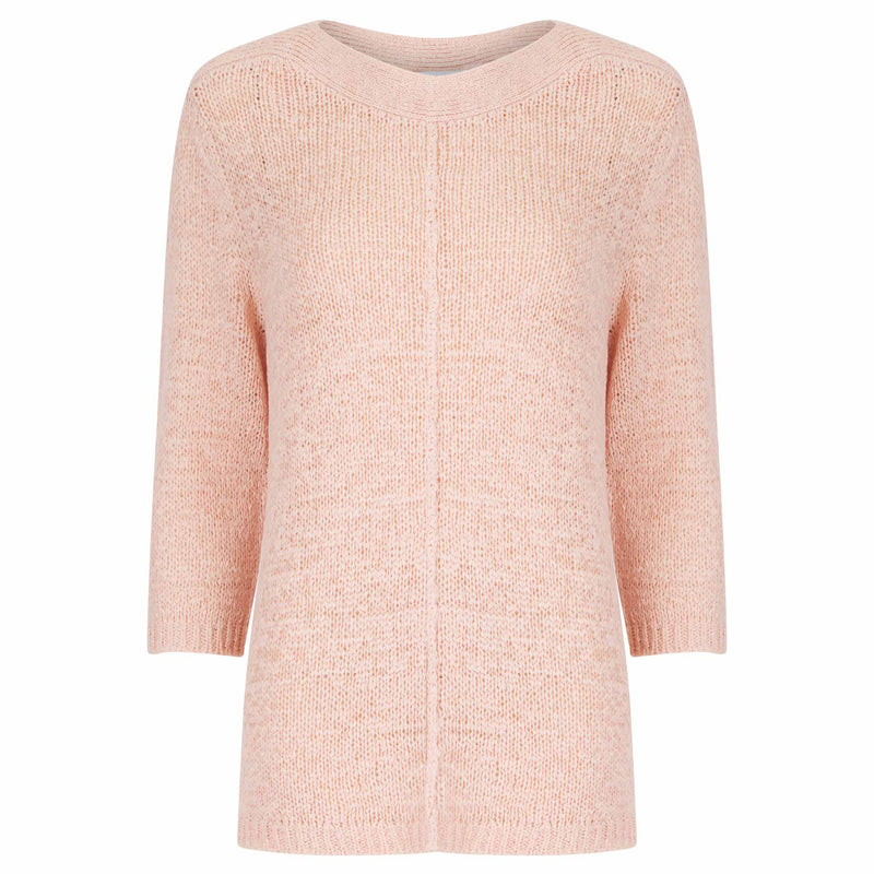 Amara Reya Pagent Tape Yarn Jumper - Rose
