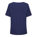 Amara Reya Topaz Pearl Top - Blue