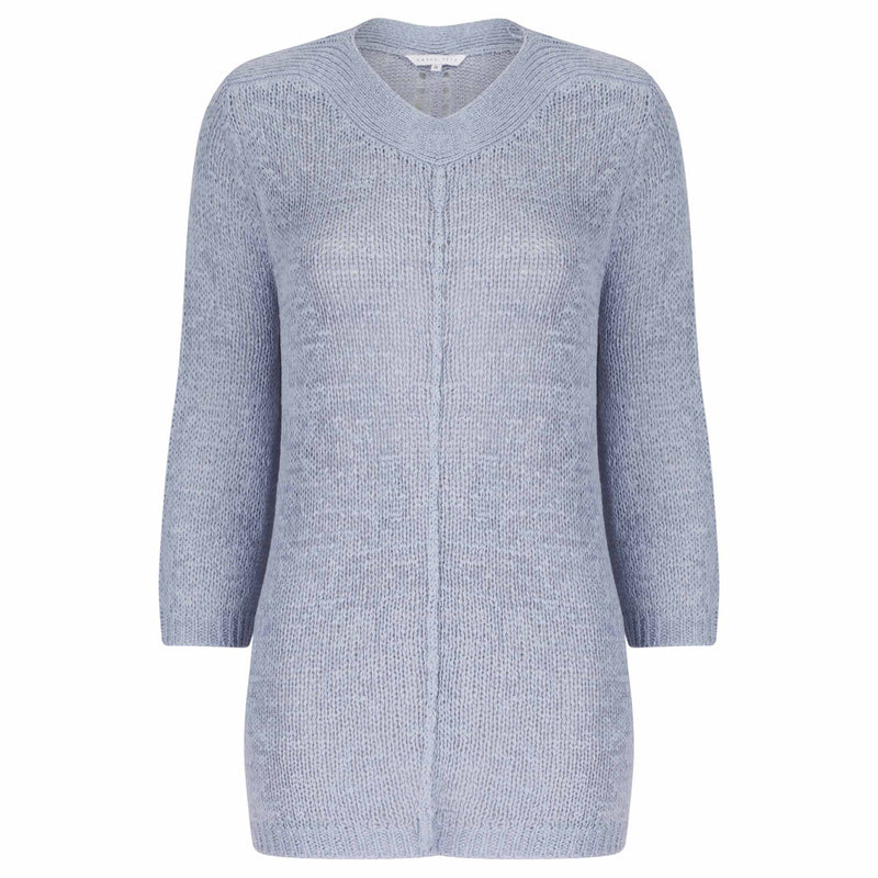 Amara Reya Pagent Tape Yarn Jumper - Blue