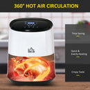 HOMCOM Digital Air Fryer 2.5L White 1300W