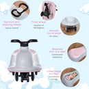 Kids Ride On Wiggle Car - Dolphin Shaped - Grey