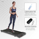 SPORTNOW Walking Pad, Under Desk Treadmill with Remote Control, LED Display