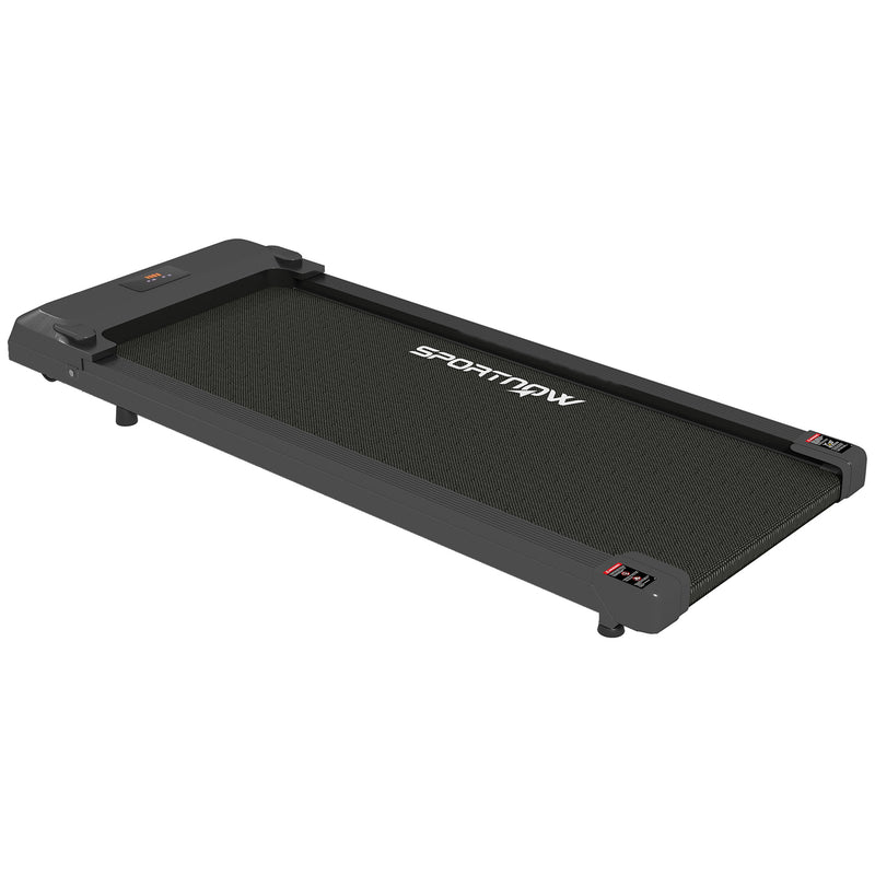 SPORTNOW Walking Pad, Under Desk Treadmill with Remote Control, LED Display