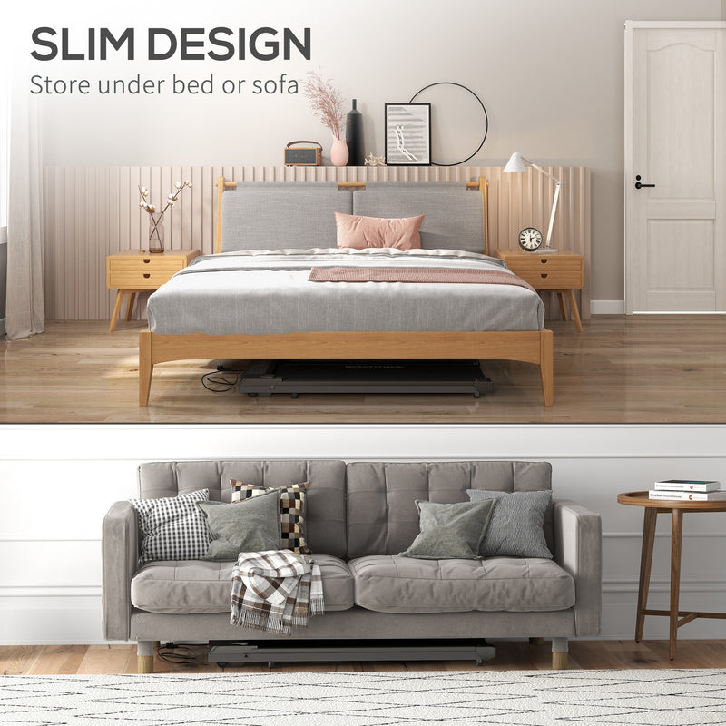 SPORTNOW Walking Pad, Under Desk Treadmill with Remote Control, LED Display